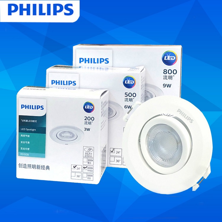 Philips Rs100B Spot Light 3W/6W/9W/20W/27W