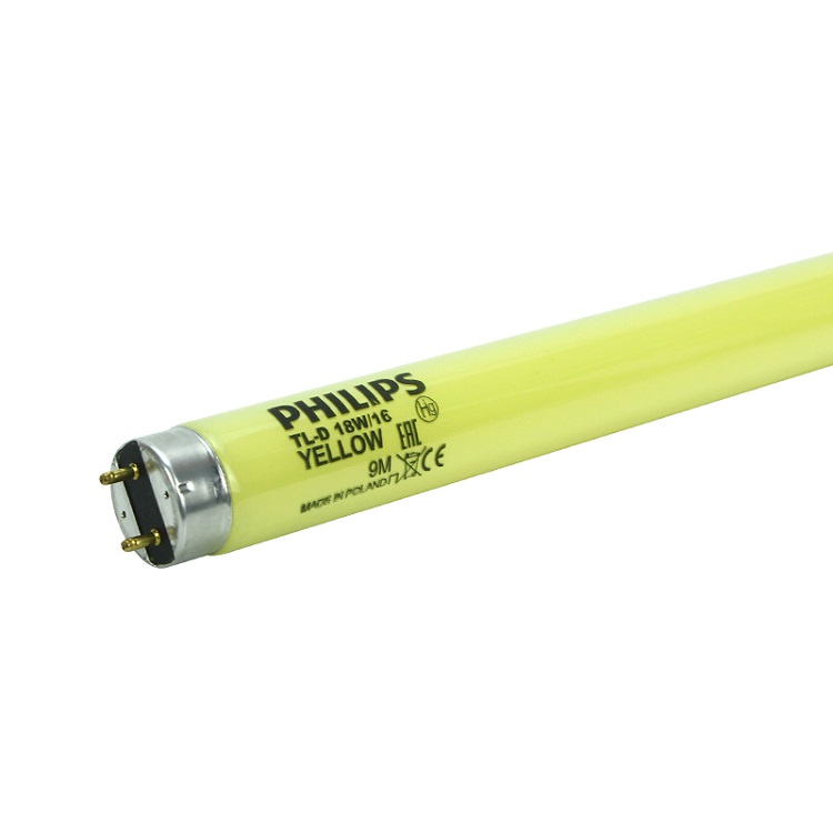 Philips Tl-D Yellow Tube 0.6/1.2M 18W/36W
